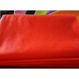 Mantel De Friselina Rojo Rectangular 2x1.4 Metros
