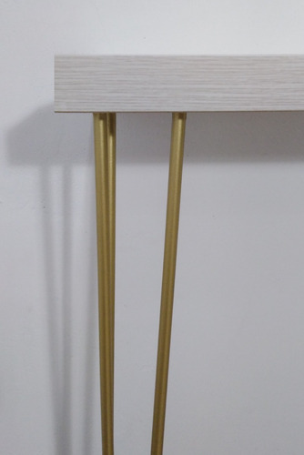 Repisa - Mesa Credenza Recibidor Hairpin (patas 3 Hilos)