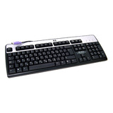 Hp Ps2 Carbon-silver Rohs Hebrew Keyboard 382641-bb1 Cck