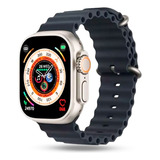 Reloj Smartwatch Digital Inteligente Bluetooth Metal Malla Silicona Sumergible Android Ios Deportivo