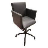 Sillon De Corte Peluqueria Barberia Base Negra Kit X 3