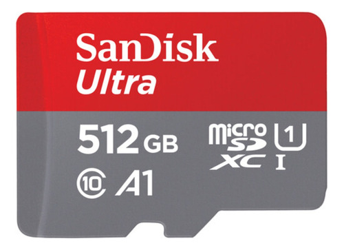 Sandisk Micro Sdxc Ultra 120mb/s 800x A1 512gb 100% Original