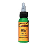 Tinta Verde  Jungle Green  Eternal Ink Para Tatuar 1 Oz