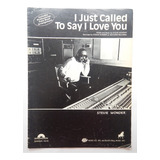 Stevie Wonder - I Just Called To Say I Love You - Partitura