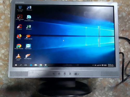 Monitor 17¨ Hp - Compaq W17q En Buen Estado ( Widescreen )