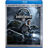 Blu-ray Jurassic World 3d + 2d + Dvd