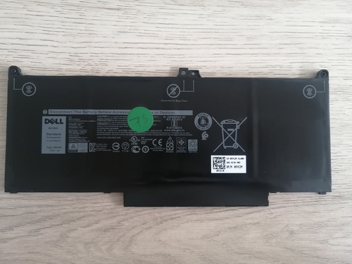 Bateria  Dell Latitude 5300 7300 7400 60wh.