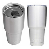 Termo Yeti 30oz Silver Original Acero Tapa Magslider