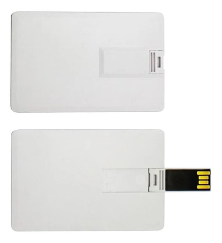 Memoria Usb Tarjeta 4gb Ld151 Con Impresión 1 Lado Kit 100pz