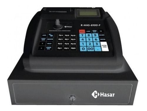 Registradora Controlador Fiscal Hasar 6100 Con Cajon Dinero