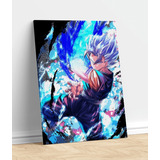 Dragon Ball Super Ultra Instinto Cuadro Decorativo Enmarcado