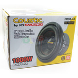 Subwoofer De 8 PuLG. 4 0hms 500w. Rms Coustic By Mtx Pro8-44