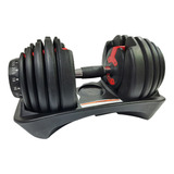 Halter Regulável 24kg Dumbell Anilha Dumbbell Ajustável Drum