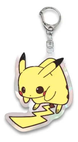 Llavero Pokemon Acrilico Pikachu Squirtle Charmander Varios