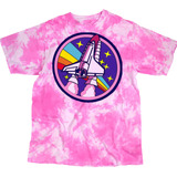 Camiseta Nave Espacial Aesthetic Nasa Tie Dye Playera 90s 80