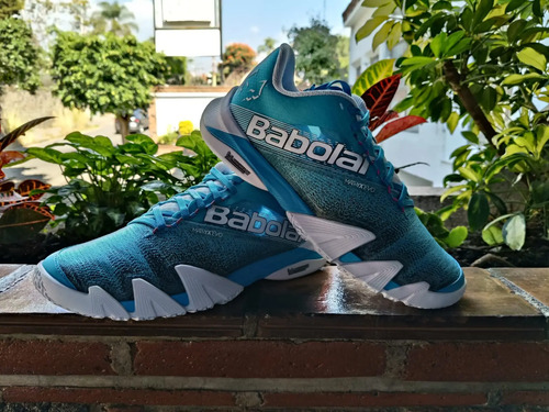 Tenis Babolat Jet Premura 2 Lebrón (cyan Blue/white)