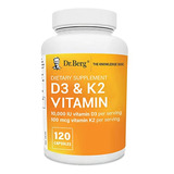 Suplemento Vitamina D Dr. Berg's Vitamin D3 K2 Con Aceite Mc