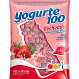 Bala Yogurte Recheada 100 600gr Dori