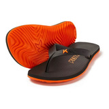 Chinelo Masculino Kenner Preto Summer Silicone Borracha Leve