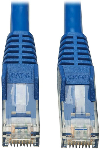Tripp Lite Cable Patch Cat6 Utp Snagless W/poe Cmr-lp Azul .