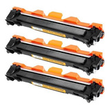 Pack 3 Toner Alternativo Para Brother Tn1060