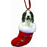 E&s Pets Springer Spaniel - Calcetín Navideño Con Texto En I