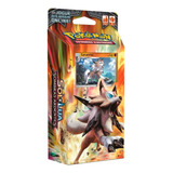 Pokemon Deck Lycanroc Card Baralho Sol E Lua Sombras Ardente