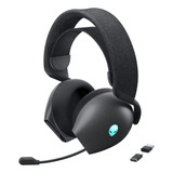 Headset Gamer Inalambrico Alienware Aw720h Dolby 3.5mm Negro