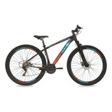 Bicicleta Aro 29 Mormaii Venice 3.1 Shimano Q17 Pto/lar/az Cor Preto/laranja/azul Tamanho Do Quadro 17