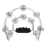 Handbell Tambourine Ktv Tambourine Instrumento De Meia-lua