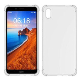 Kit Capa Anti Impacto+ 2 Película 3d Compatível Com Redmi 7a