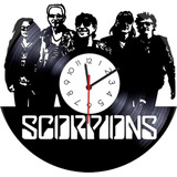 Reloj En Vinilo Lp/ Vinyl Clock Scorpions