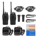 Radio Walkie Talkie Baofeng Bf-888s X2 Uhf  Bateria 2800m Ah