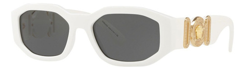 Gafas De Sol Versace Ve4361 M, Color Blanco Con Marco De Plástico Estandar - Ve4361