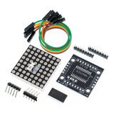 Modulo Display Matriz Puntos 64 Leds + Cable Arduino Arm Pic