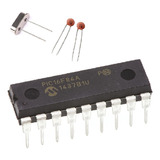 Microcontrolador Pic16f84a Cristal 4mhz Cap 22pf No Arduino