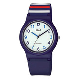 Reloj Q&q By Citizen V06a-006vy Unisex Sumergible 10 Atm