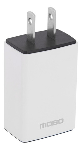 Cargador De Pared 1 Puerto Usb-a Mobo Blanco 2.1 A/ 10w