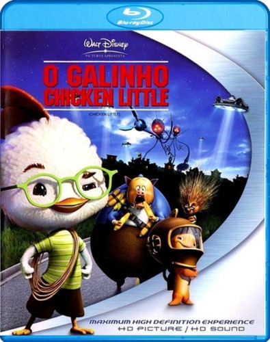 Blu-ray Disney - O Galinho Chicken Little - Orig. & Lacrado