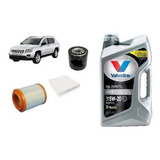 Aceite Valoline 5w20 X5l +kit De Filtros Jeep Compass 2013