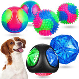 Hanaive 6 Piezas Bola De Perro Bola De Led Intermitente Para