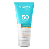 Sunless Protetor Solar Fps 50 Toque Seco 200g