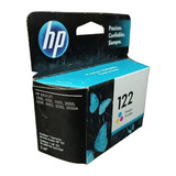 Cartucho D Tinta Hp 122 Tricolor Original Caducada Para 1000