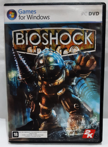 Jogo Bioshock Game Windows Pc Dvd