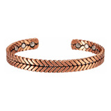 Pulsera De Cobre Trenzada Nueva