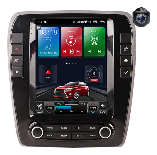 Coche Estéreo Android 4+64g Para Buick Enclave 09-16 Gps Bt