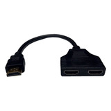 Splitter Divisor Hdmi 1x2 Divisor Hdmi 1 Entrada 2 Salidas