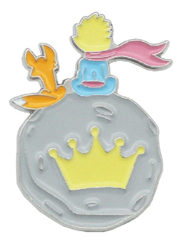 Pin / Broche El Principito Y El Zorro Corona