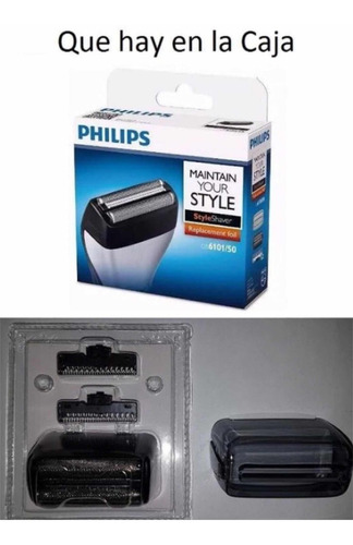 Repuesto Philips Cuchillas Cabezal Afeitadora Qs6161 Nuevo
