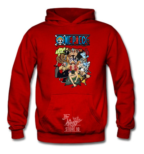 Poleron Estampado One Piece, Anime, The King Store 10